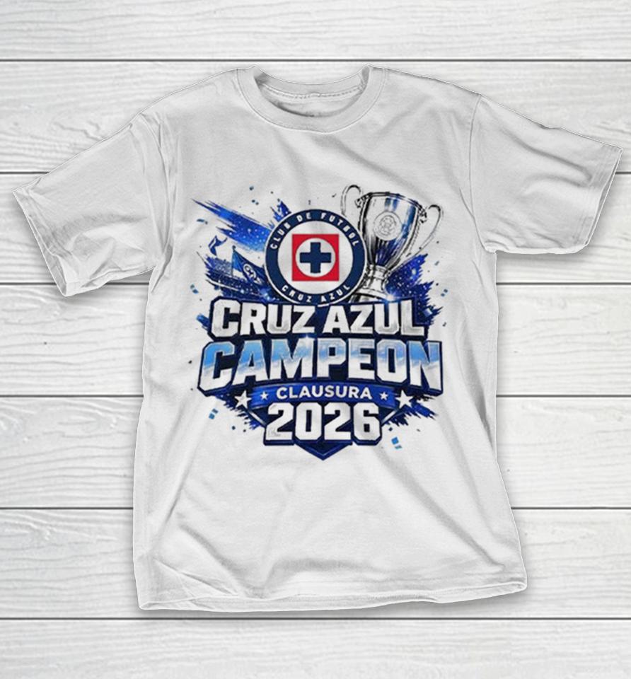Cruz Azul Campeon Clausura 2026 Shirts 1 Cruz Azul Campeon Clausura 2026 Shirts