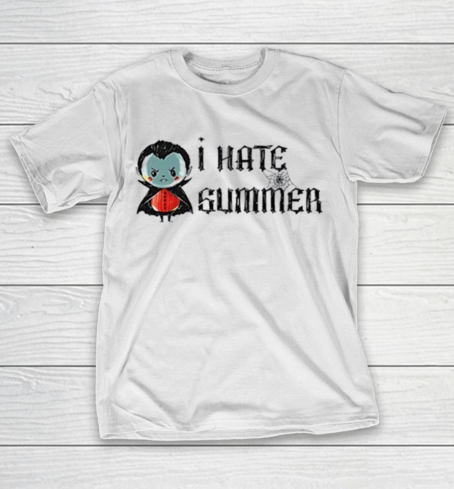 Cute Vampire I Hate Summer Halloween Humor Shirts 1 Cute Vampire I Hate Summer Halloween Humor Shirts