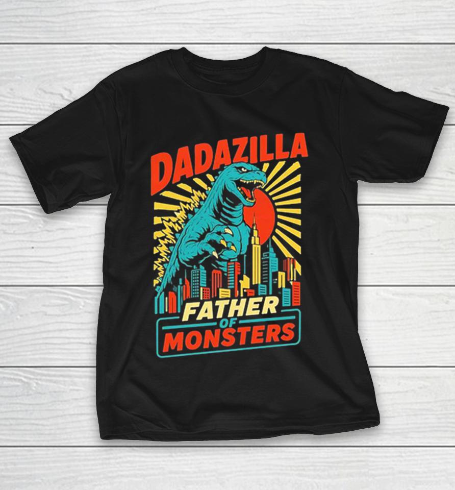 Dadazilla Father Of Monsters Godzilla City Skyline Pop Culture Parody Retro Shirts 1 Dadazilla Father Of Monsters Godzilla City Skyline Pop Culture Parody Retro Shirts