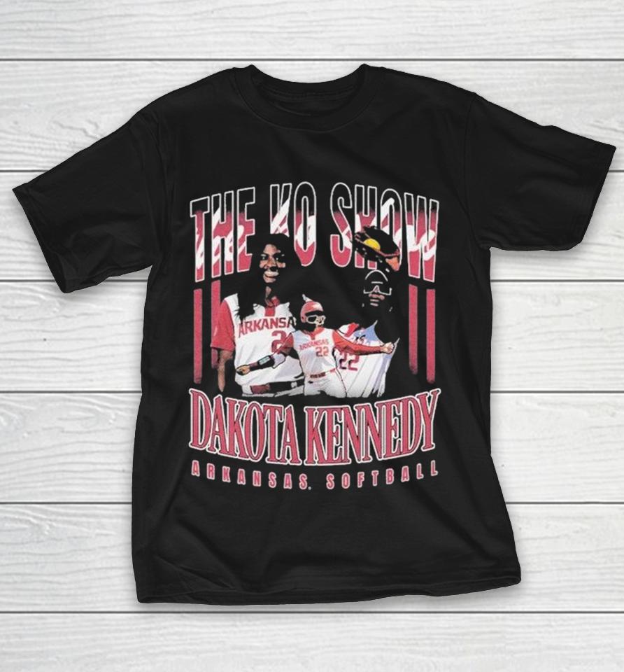 Dakota Kennedy The Ko Show Arkansas Razorbacks Softball Shirts 1 Dakota Kennedy The Ko Show Arkansas Razorbacks Softball Shirts