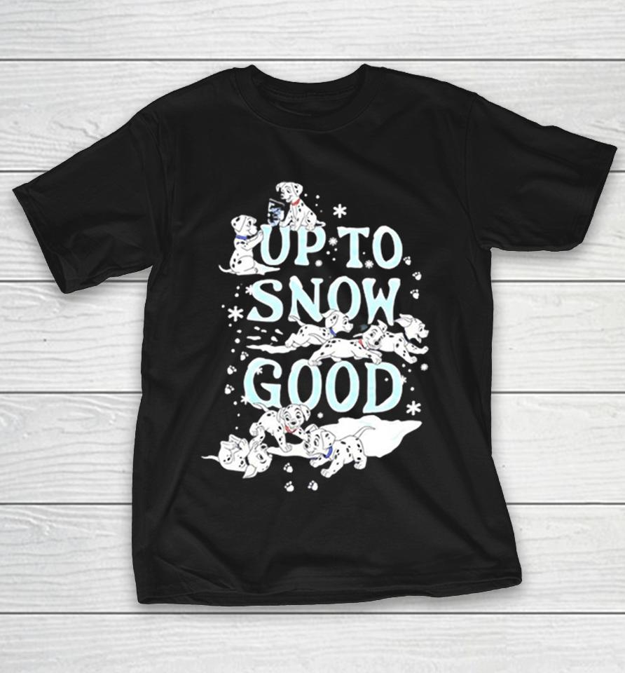 Dalmatian Up To Snow Good Disney Puppies Snowflakes Shirts 1 Dalmatian Up To Snow Good Disney Puppies Snowflakes Shirts