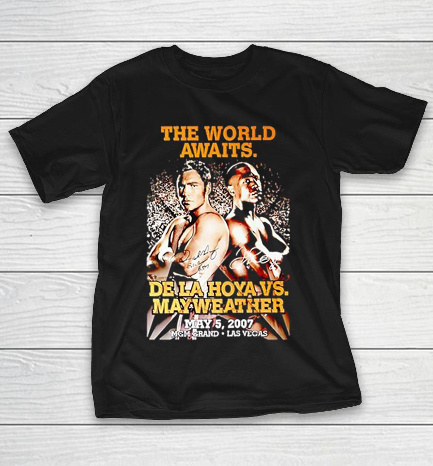 De La Hoya Vs Mayweather May 5 2007 Mgm Grand Las Vegas Boxing Shirts 1 De La Hoya Vs Mayweather May 5 2007 Mgm Grand Las Vegas Boxing Shirts
