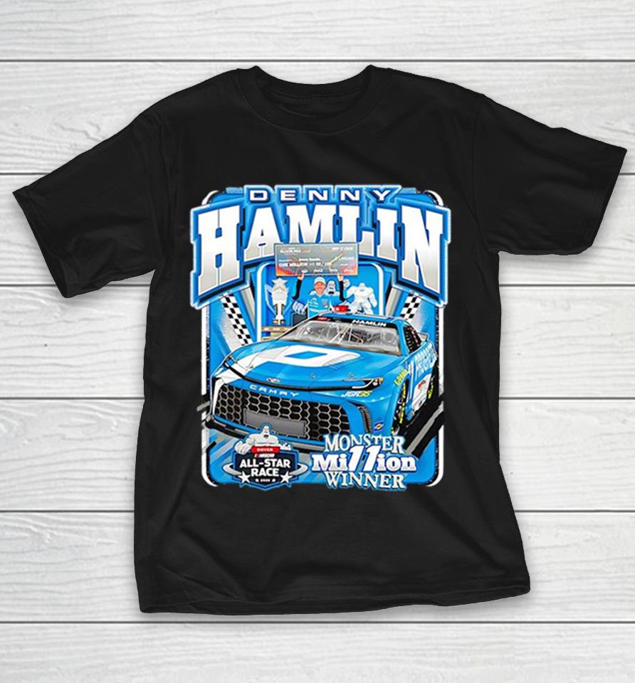 Denny Hamlin Joe Gibbs Racing Nascar Dover All Star Race 2026 Monster Million Shirts 1 Denny Hamlin Joe Gibbs Racing Nascar Dover All Star Race 2026 Monster Million Shirts