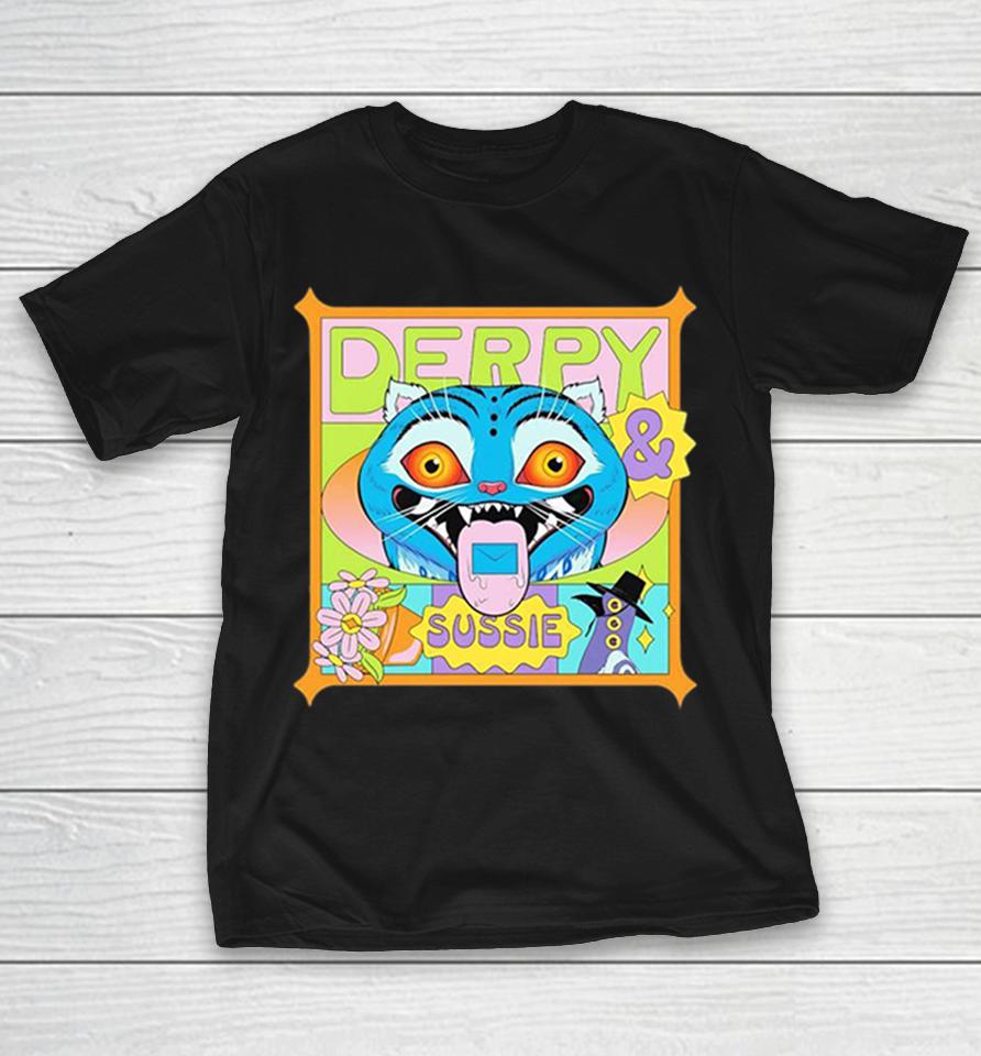 Derpy And Sussie Cat Kpop Demon Hunters Mail Letter Flower Plague Doctor Bird Parody Art Shirts 1 Derpy And Sussie Cat Kpop Demon Hunters Mail Letter Flower Plague Doctor Bird Parody Art Shirts