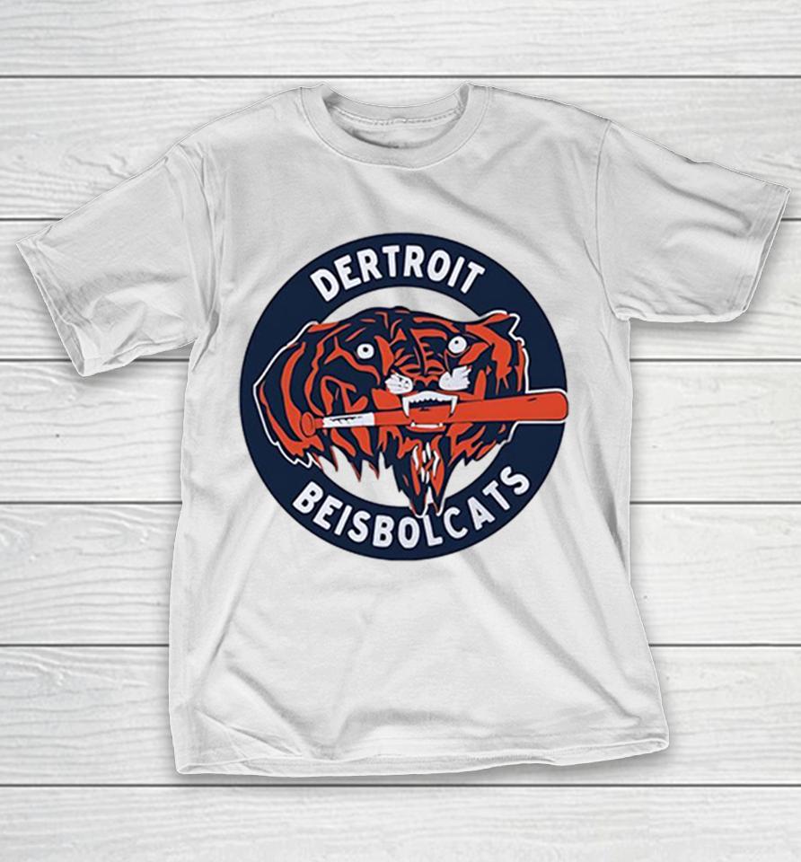 Dertroit Beisbolcats Detroit Tigers Baseball Parody Funny Shirts 1 Dertroit Beisbolcats Detroit Tigers Baseball Parody Funny Shirts