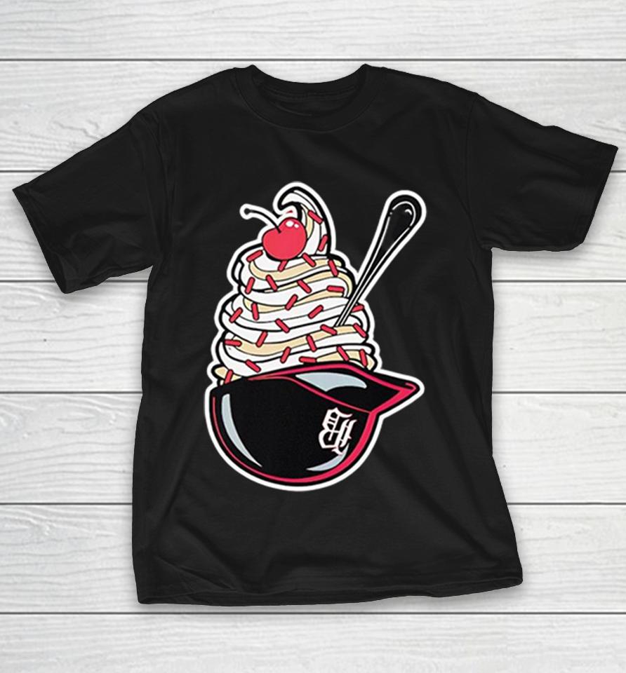 Detroit Tigers Baseball Cap Sundae Whipped Cream Cherry Sprinkles Spoon Shirts 1 Detroit Tigers Baseball Cap Sundae Whipped Cream Cherry Sprinkles Spoon Shirts