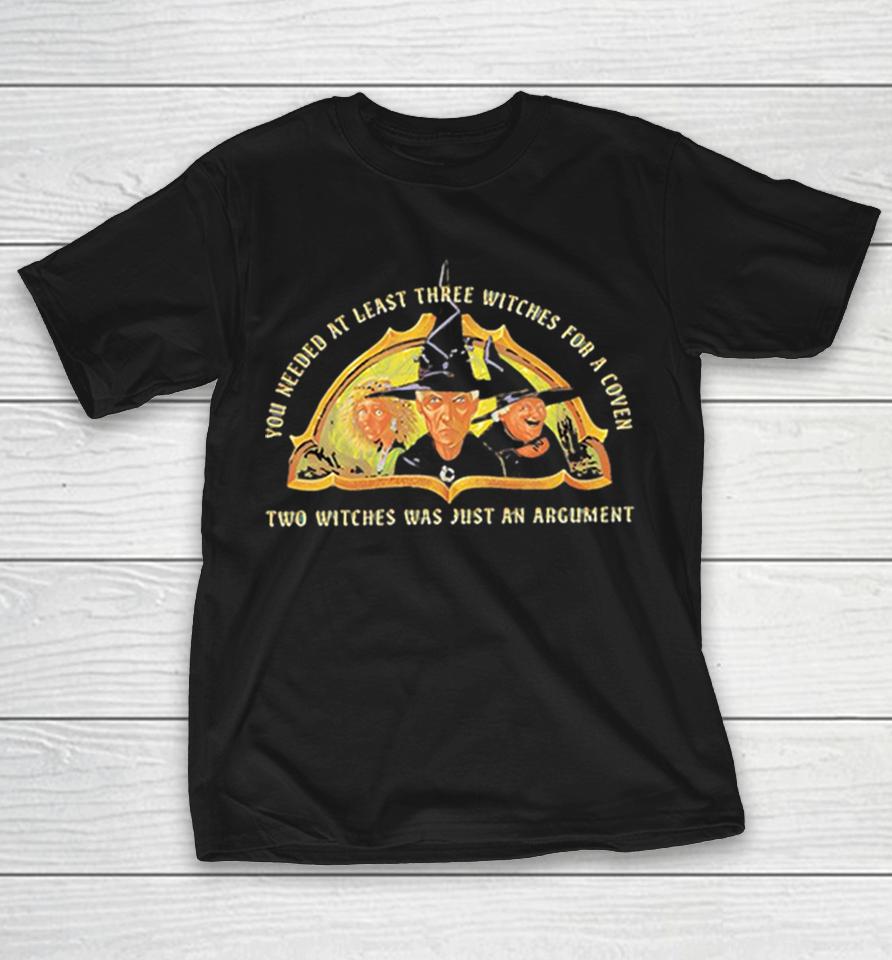 Discworld Witches Coven You Needed At Least Three Witches For A Coven Two Witches Was Shirts 1 Discworld Witches Coven You Needed At Least Three Witches For A Coven Two Witches Was Shirts