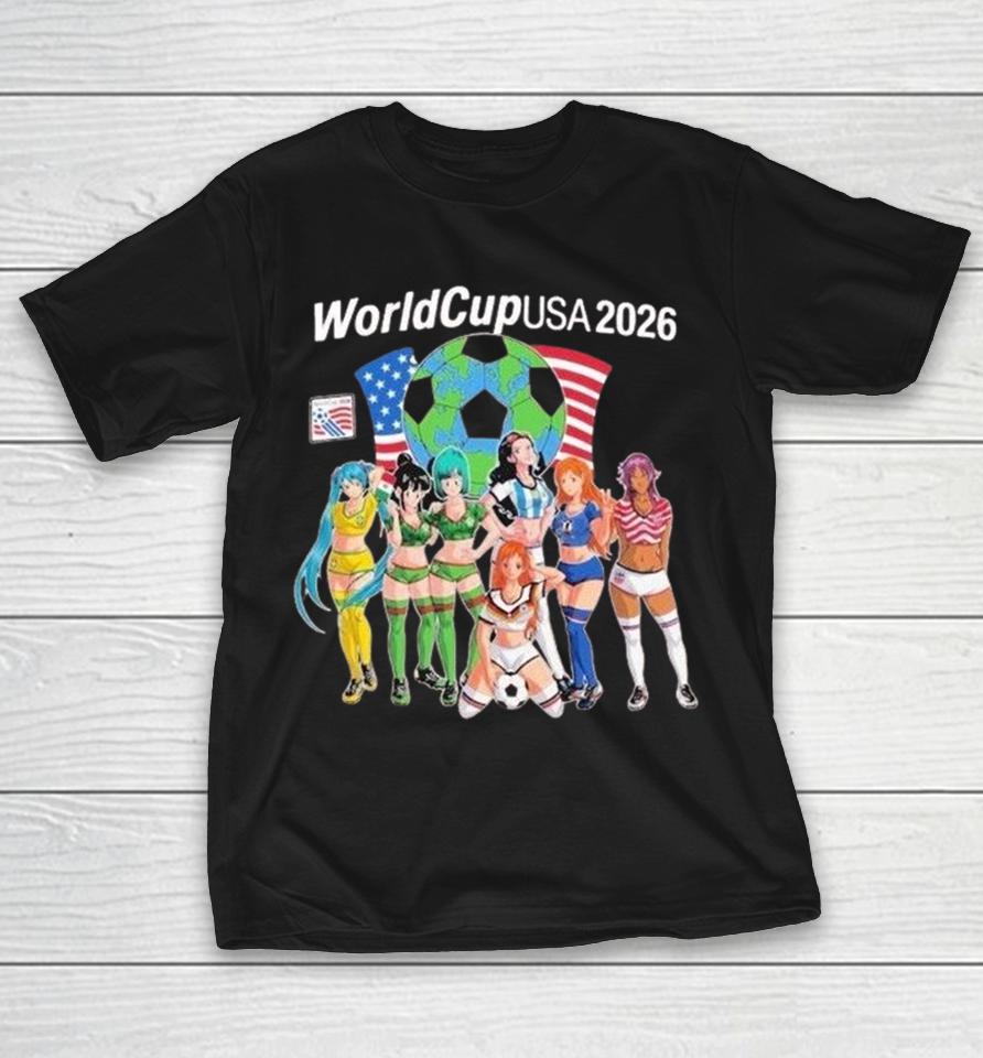 Dragon Ball One Piece World Cup Usa 2026 Anime Waifu Shirts 1 Dragon Ball One Piece World Cup Usa 2026 Anime Waifu Shirts