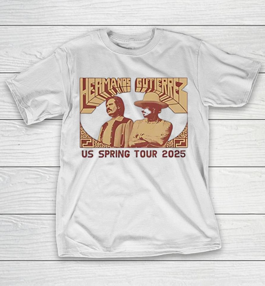 Duo Musicians Western Hat Portrait Us Spring Tour 2025 Vintage Rust On Shirts 1 Duo Musicians Western Hat Portrait Us Spring Tour 2025 Vintage Rust On Shirts