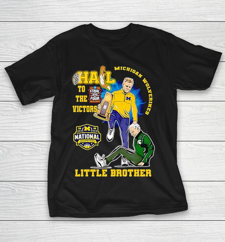 Dusty May Hits Tom Izzo Michigan Wolverines Ncaa Final Four National Champions Shirts 1 Dusty May Hits Tom Izzo Michigan Wolverines Ncaa Final Four National Champions Shirts