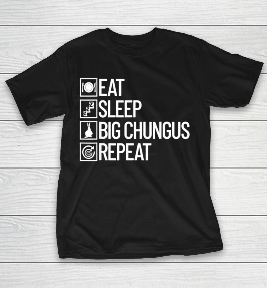 Eat Sleep Big Chungus Repeat Meme Shirts 1 Eat Sleep Big Chungus Repeat Meme Shirts