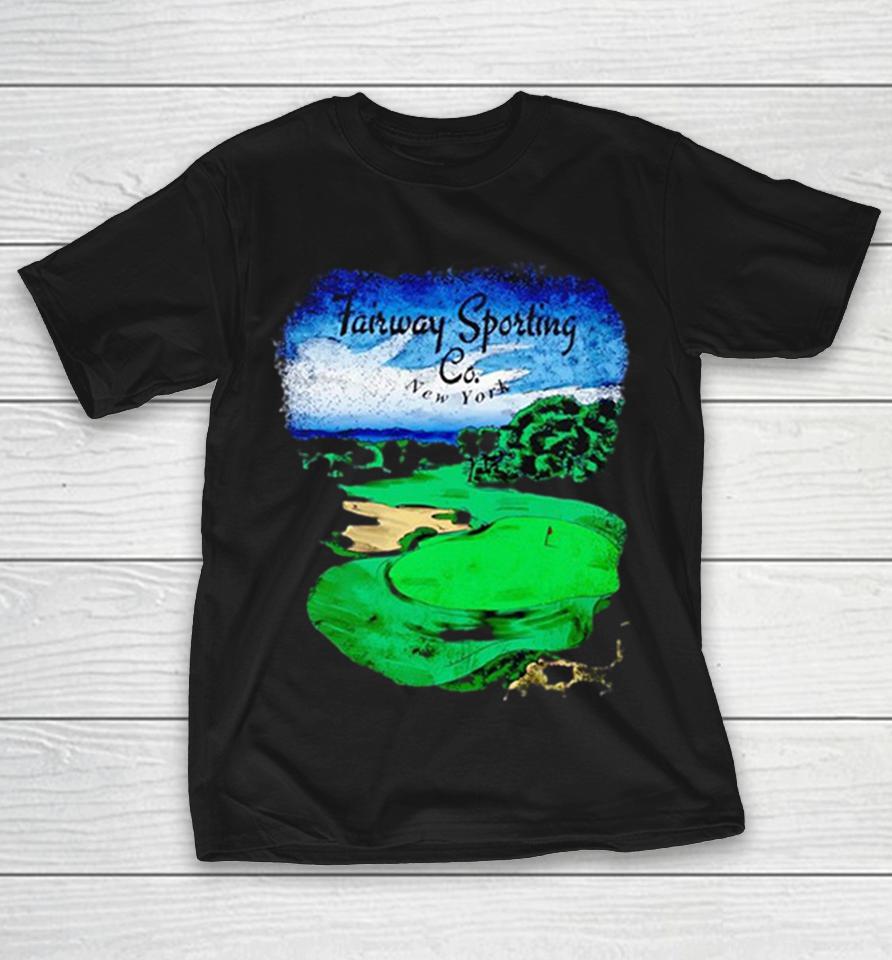 Fairway Sporting Co New York Golf Course Green Flag Sand Trap Landscape Shirts 1 Fairway Sporting Co New York Golf Course Green Flag Sand Trap Landscape Shirts