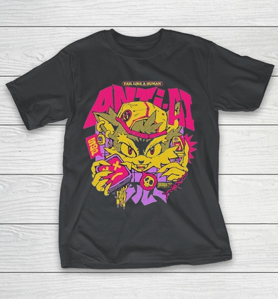 Fall Like A Human Anti-Ai Gang Shirts 1 Fall Like A Human Anti-Ai Gang Shirts