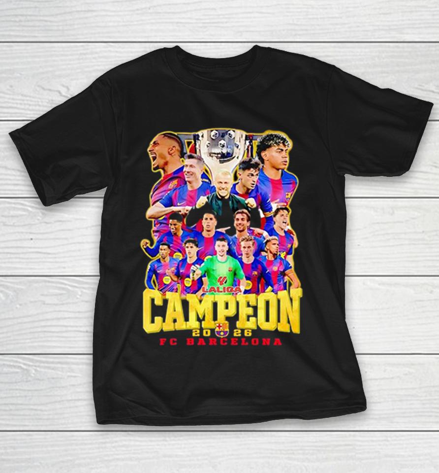 Fc Barcelona Campeón Trophy La Liga 20 26 Shirts 1 Fc Barcelona Campeón Trophy La Liga 20 26 Shirts