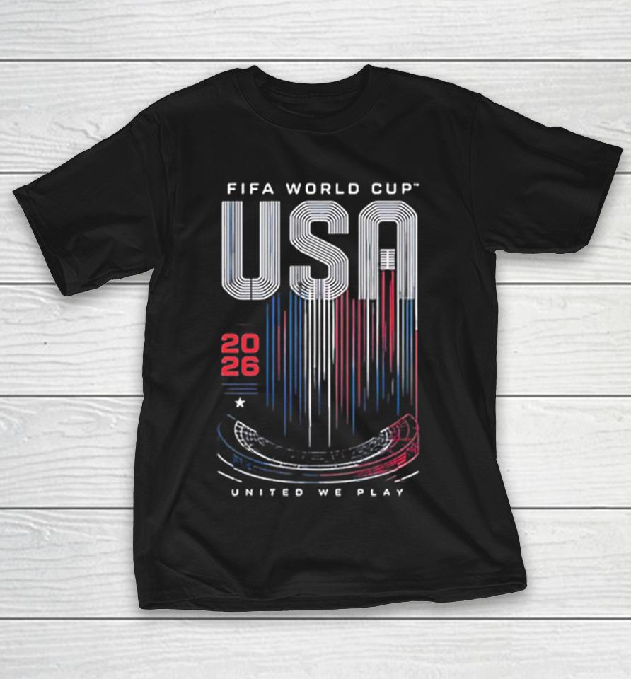 Fifa World Cup Usa 2026 United We Play Stadium Soccer Graphic Shirts 1 Fifa World Cup Usa 2026 United We Play Stadium Soccer Graphic Shirts
