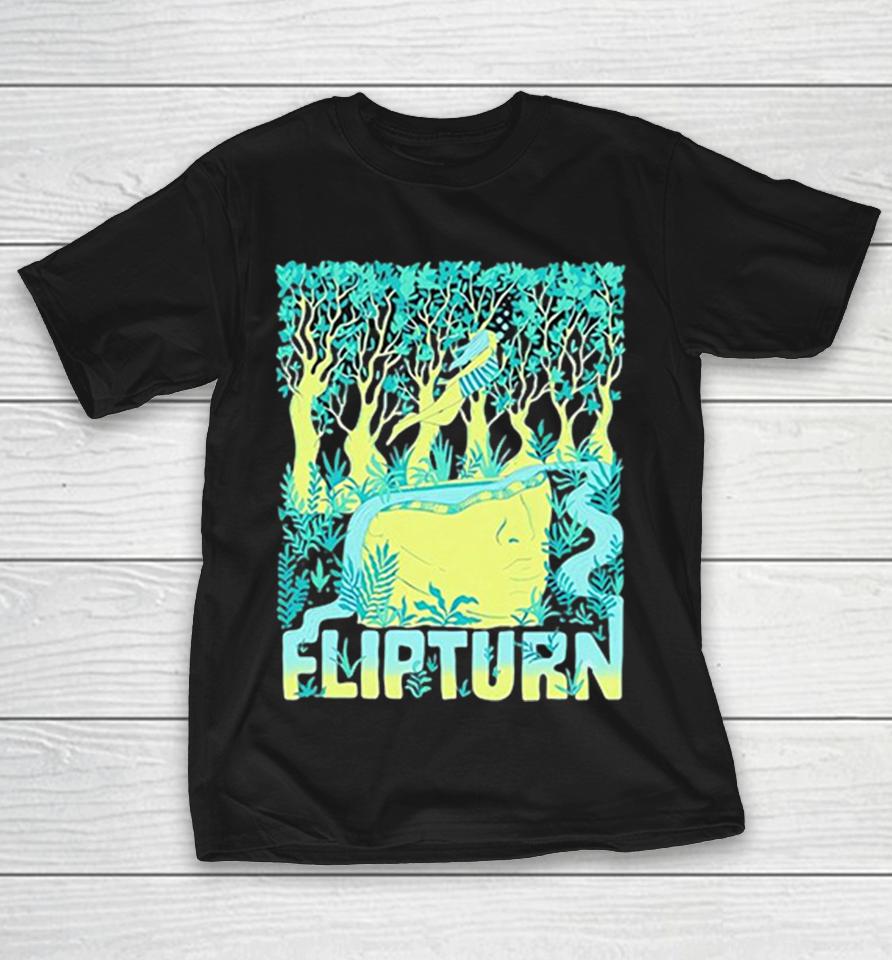 Flipturn Band Forest Nature Illustration Concert Shirts 1 Flipturn Band Forest Nature Illustration Concert Shirts