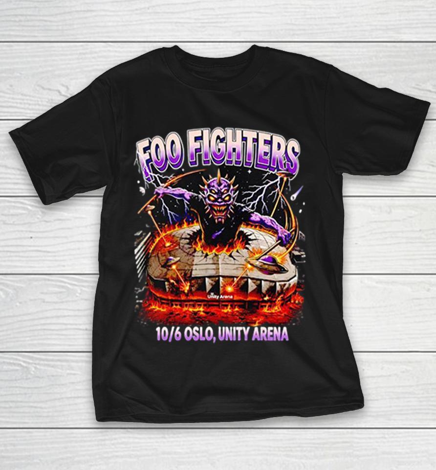 Foo Fighters Oslo Unity Arena June 10 2026 Concert Poster Shirts 1 Foo Fighters Oslo Unity Arena June 10 2026 Concert Poster Shirts