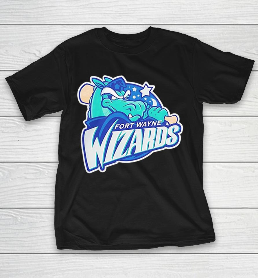 Fort Wayne Wizards Minor League Baseball Mascot Logo Shirts 1 Fort Wayne Wizards Minor League Baseball Mascot Logo Shirts