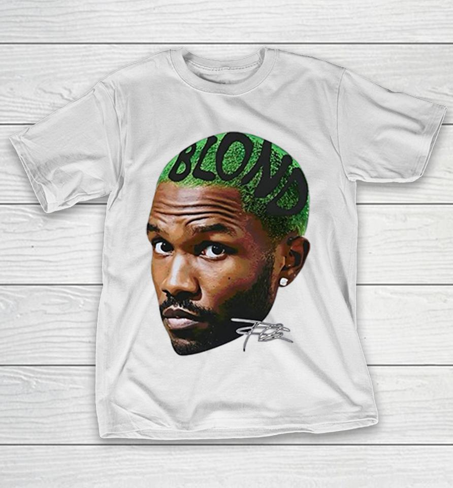 Frank Ocean Blonde Portrait Caricature Music Graphic Shirts 1 Frank Ocean Blonde Portrait Caricature Music Graphic Shirts