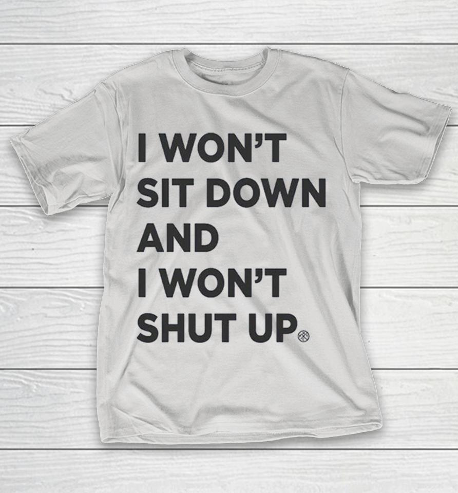 Frank Turner I Won’t Sit Down And I Won’t Shut Up Shirts 1 Frank Turner I Won’t Sit Down And I Won’t Shut Up Shirts