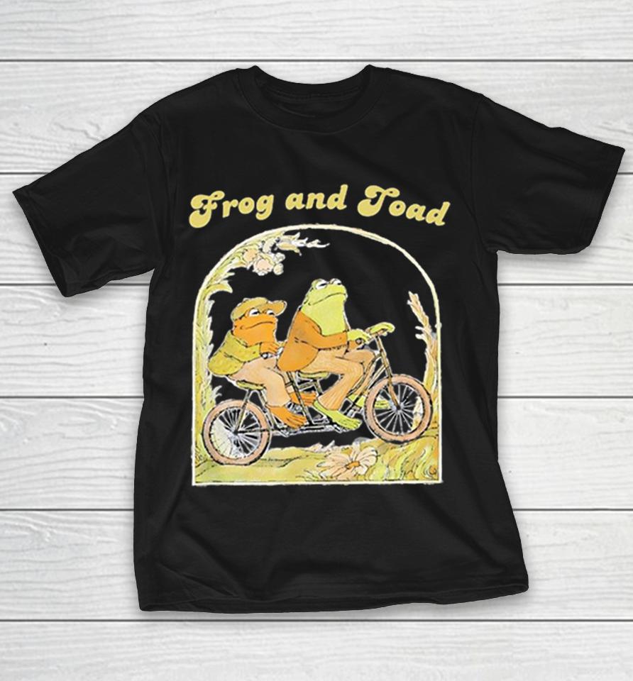 Frog And Toad On A Tandem Bicycle Illustration Classic Children Book Story Shirts 1 Frog And Toad On A Tandem Bicycle Illustration Classic Children Book Story Shirts