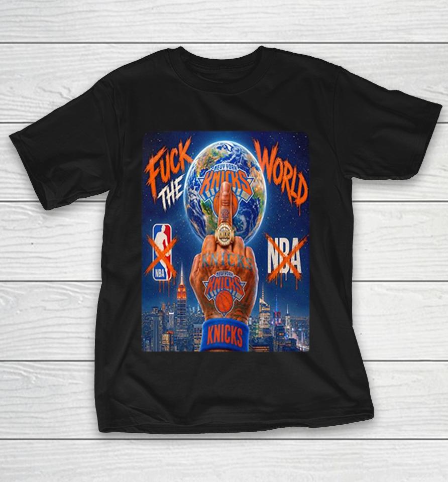 Fuck The World New York Knicks Nba Middle Finger Ring New York City Skyline Shirts 1 Fuck The World New York Knicks Nba Middle Finger Ring New York City Skyline Shirts