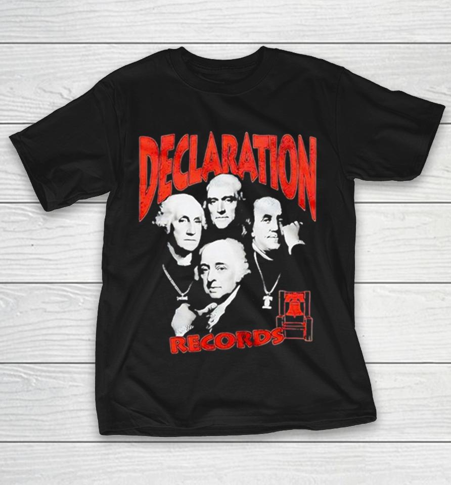 George Washington John Adams Thomas Jefferson Benjamin Franklin Declaration Records Shirts 1 George Washington John Adams Thomas Jefferson Benjamin Franklin Declaration Records Shirts