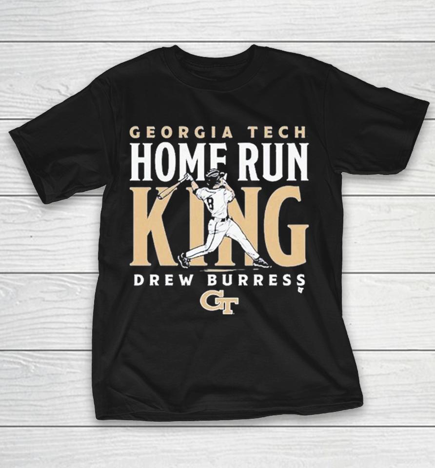 Georgia Tech Baseball Drew Burress Home Run King Shirts 1 Georgia Tech Baseball Drew Burress Home Run King Shirts
