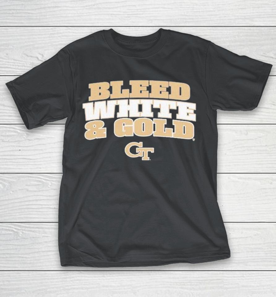 Georgia Tech Yellow Jackets Bleed White And Gold Shirts 1 Georgia Tech Yellow Jackets Bleed White And Gold Shirts