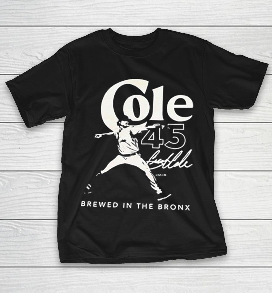 Gerrit Cole New York Yankees Baseball Player Graphic 45 Brewed In The Bronx Shirts 1 Gerrit Cole New York Yankees Baseball Player Graphic 45 Brewed In The Bronx Shirts
