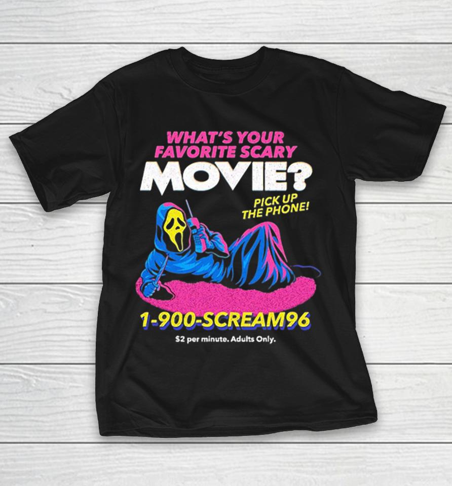 Ghostface Scream What Is Your Favorite Scary Movie Pick Up The Phone 1 900 Shirts 1 Ghostface Scream What Is Your Favorite Scary Movie Pick Up The Phone 1 900 Shirts