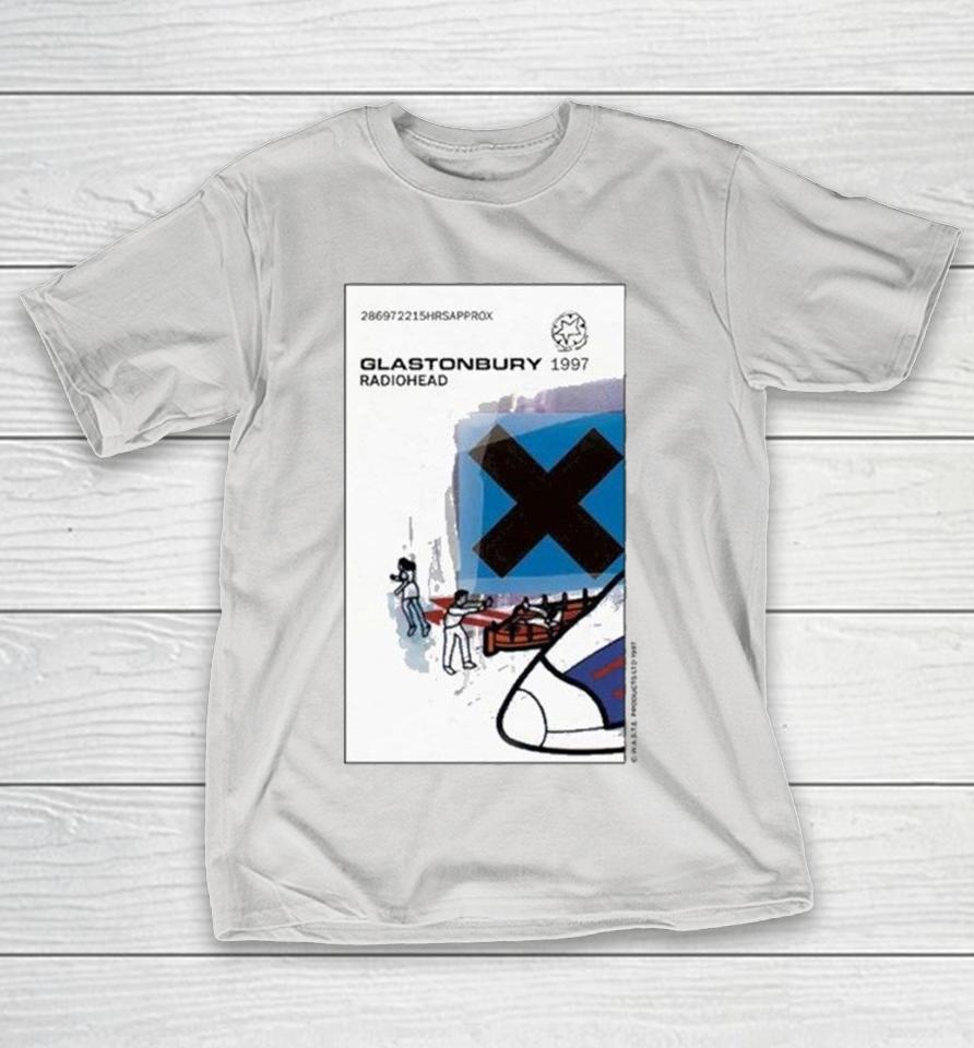 Glastonbury 1997 Radiohead Shirts 1 Glastonbury 1997 Radiohead Shirts