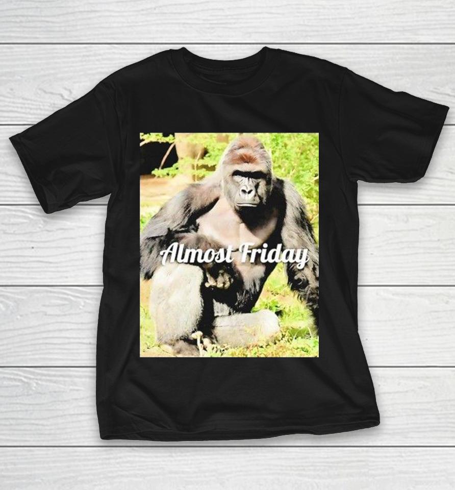 Gorilla Almost Friday Built Different Shirts 1 Gorilla Almost Friday Built Different Shirts
