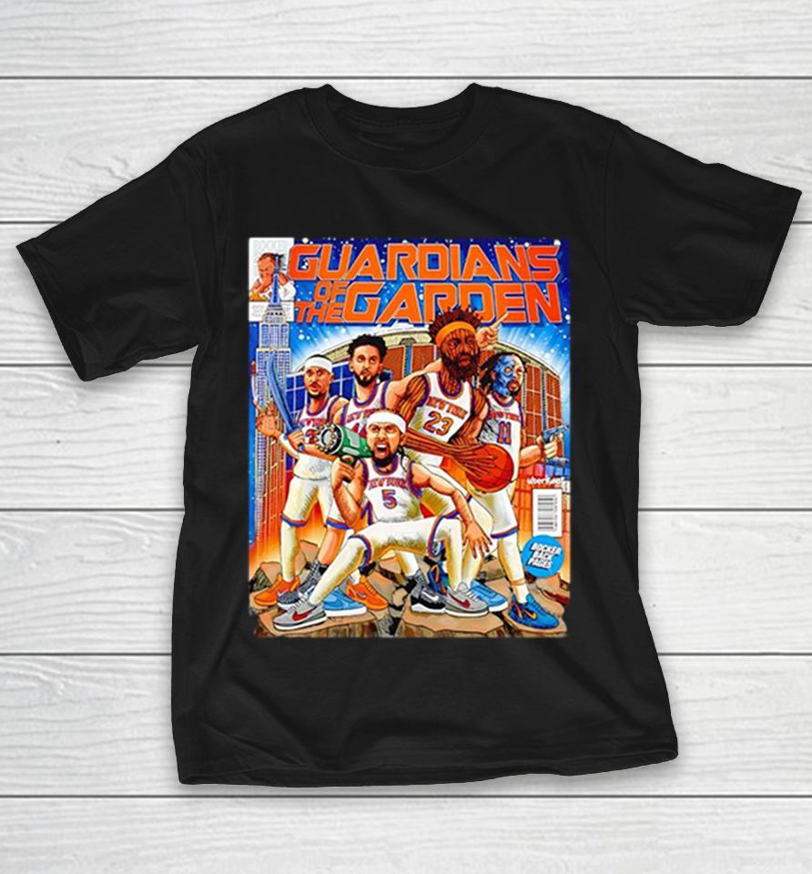 Guardians Of The Garden Jalen Brunson Karl Anthony Towns Mikal Bridges Josh Hart New York Knicks Team Shirts 1 Guardians Of The Garden Jalen Brunson Karl Anthony Towns Mikal Bridges Josh Hart New York Knicks Team Shirts