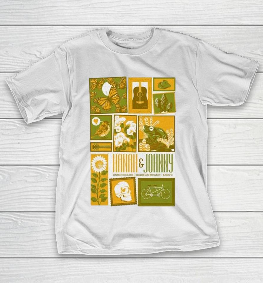 Hanah &Amp; Johnny May 30 2026 Slinger, Wi Shirts 1 Hanah &Amp; Johnny May 30 2026 Slinger, Wi Shirts