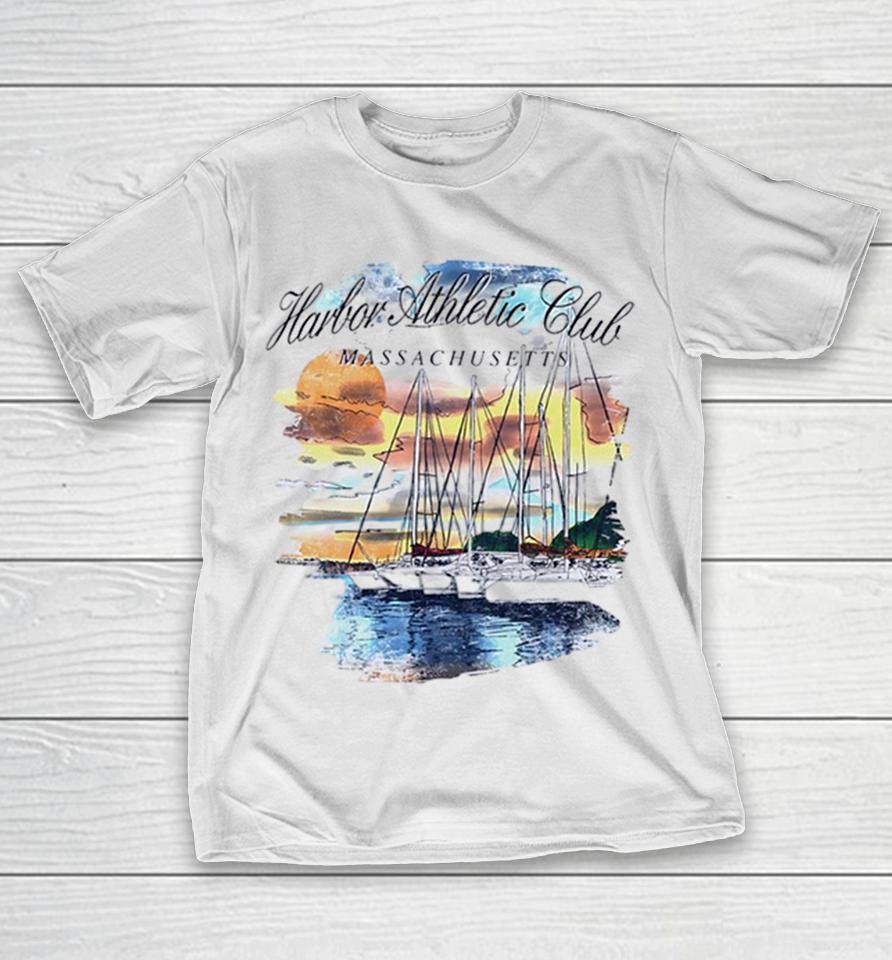 Harbor Athletic Club Massachusetts Nautical Sailboat Sunset Summer Shirts 1 Harbor Athletic Club Massachusetts Nautical Sailboat Sunset Summer Shirts
