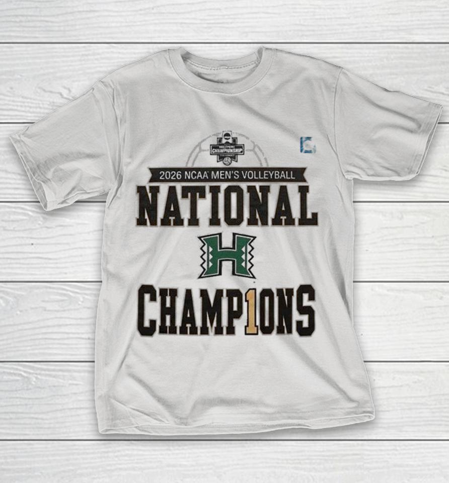 Hawaii Rainbow Warriors National Champions 2026 Ncaa Men Volleyball Shirts 1 Hawaii Rainbow Warriors National Champions 2026 Ncaa Men Volleyball Shirts