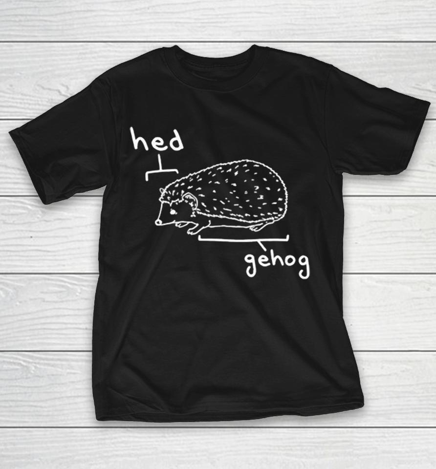 Hed Gehog Wordplay Funny Animal Pun Illustration Shirts 1 Hed Gehog Wordplay Funny Animal Pun Illustration Shirts