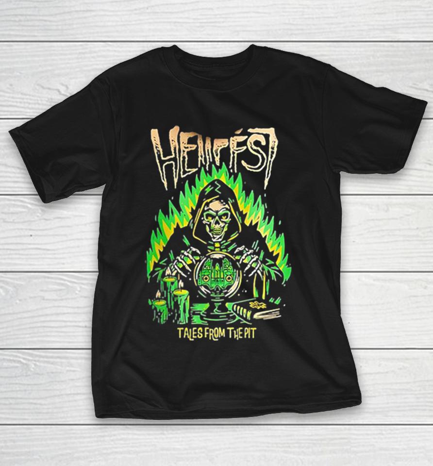 Hellfest Tales From The Pit Grim Reaper Crystal Ball Spooky Heavy Metal Music Shirts 1 Hellfest Tales From The Pit Grim Reaper Crystal Ball Spooky Heavy Metal Music Shirts