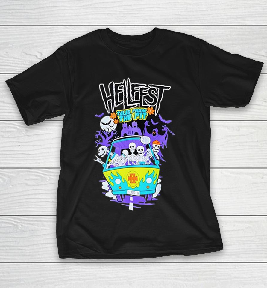 Hellfest Tales From The Pit Mystery Machine Scooby Doo Skeleton Crew Cotton Shirts 1 Hellfest Tales From The Pit Mystery Machine Scooby Doo Skeleton Crew Cotton Shirts