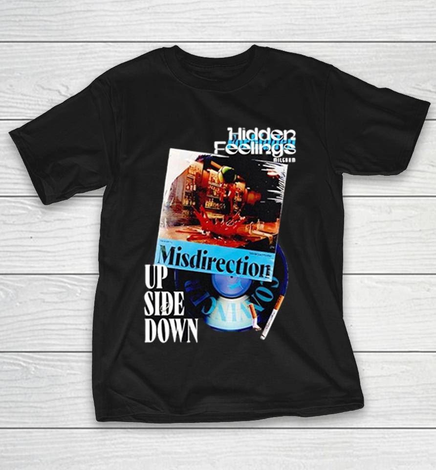 Hidden Feelings Milgaam Misdirection Maagerade Up Side Down Vinyl Record Music Shirts