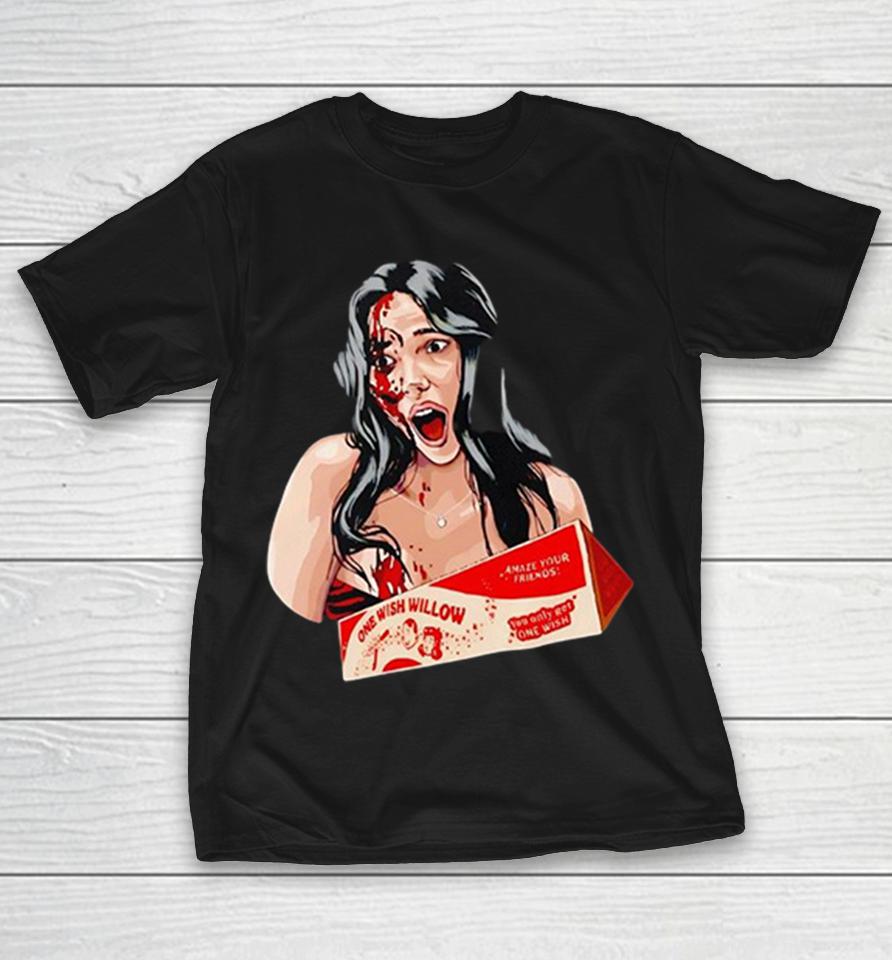 Horror Shock Bloody Woman One Wish Willow Amaze Your Friends You Only Get One Wish Shirts 1 Horror Shock Bloody Woman One Wish Willow Amaze Your Friends You Only Get One Wish Shirts