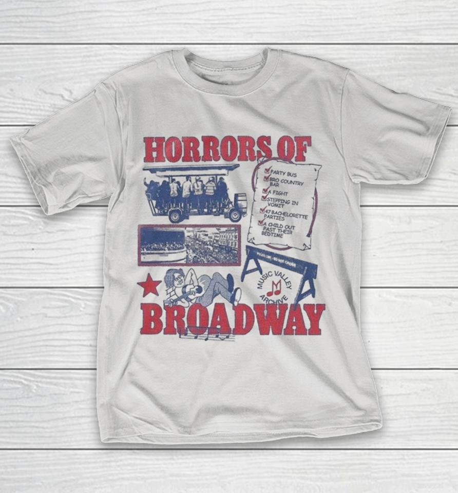 Horrors Of Broadway Music Valley Archive Shirts 1 Horrors Of Broadway Music Valley Archive Shirts