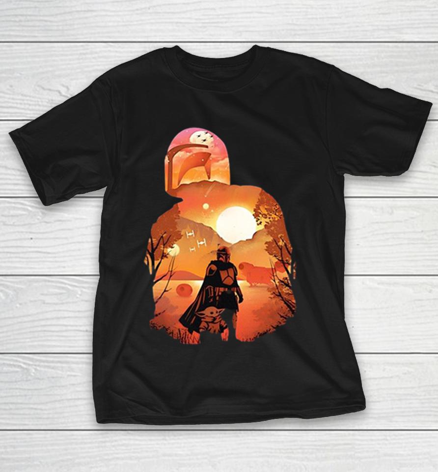 Hunting Companions Aka Bounty Hunter Sunset By Dandingeroz Shirts 1 Hunting Companions Aka Bounty Hunter Sunset By Dandingeroz Shirts