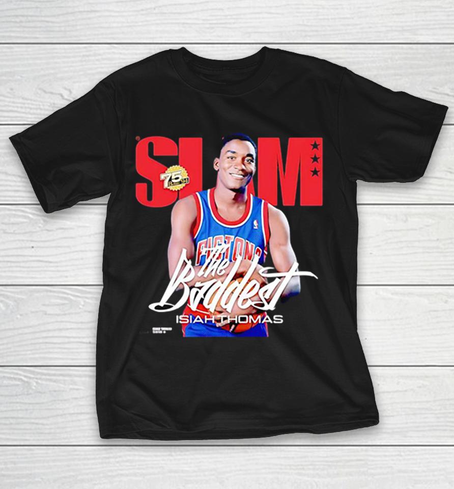 Isiah Thomas Detroit Pistons The Baddest Jersey Slam 75 Before 94 Harwood Classics Cover Collection Shirts 1 Isiah Thomas Detroit Pistons The Baddest Jersey Slam 75 Before 94 Harwood Classics Cover Collection Shirts