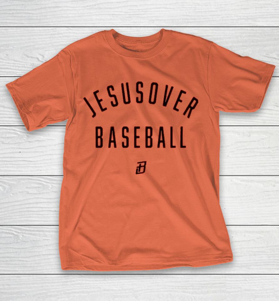 Jackson Holliday Wearing Jesus Over Baseball Shirts 1 Jackson Holliday Wearing Jesus Over Baseball Shirts