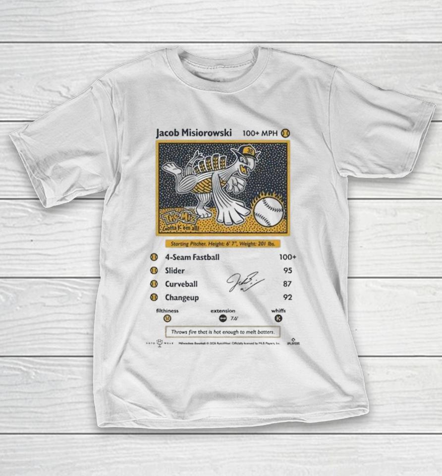Jacob Misiorowski The Miz Gotta K ‘Em All Throws Fire That Is Hot Enough To Melt Batters Lugia Pokemon Shirts 1 Jacob Misiorowski The Miz Gotta K ‘Em All Throws Fire That Is Hot Enough To Melt Batters Lugia Pokemon Shirts