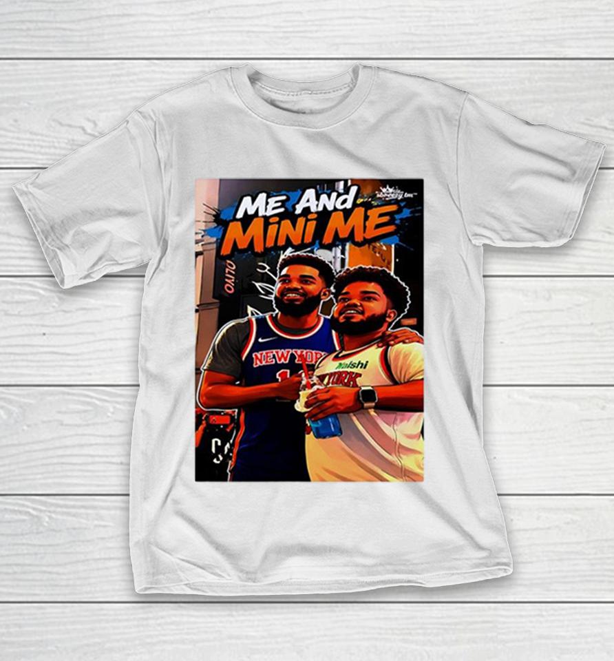 Jalen Brunson And Josh Hart New York Knicks Me And Mini Me Nba Shirts 1 Jalen Brunson And Josh Hart New York Knicks Me And Mini Me Nba Shirts