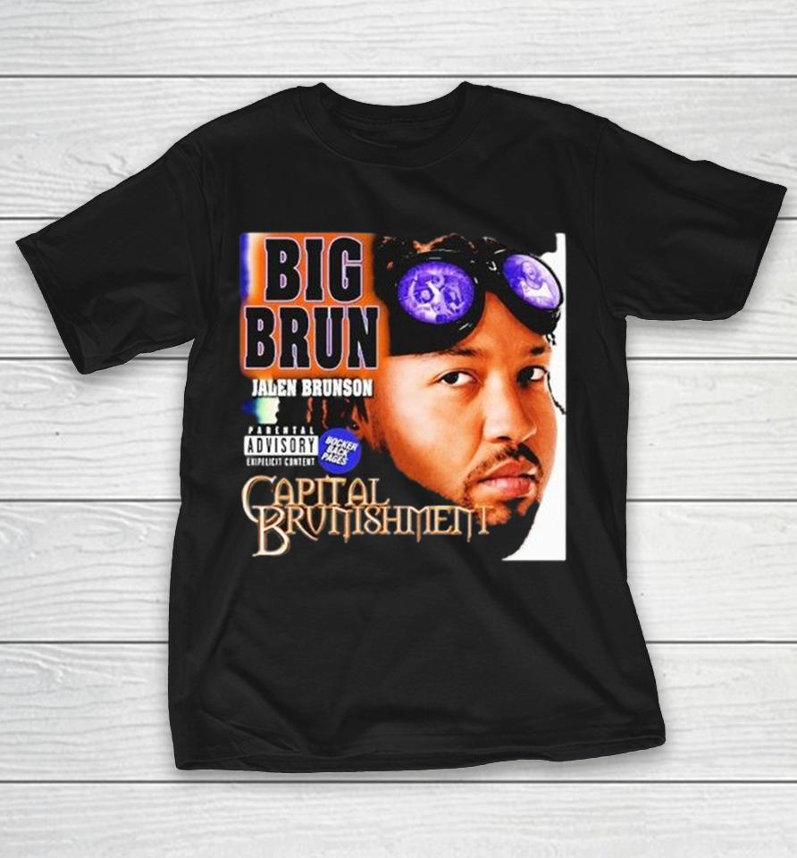 Jalen Brunson Big Brun Capital Brunishment Bocker Back Pages New York Knicks Finals 2026 Shirts 1 Jalen Brunson Big Brun Capital Brunishment Bocker Back Pages New York Knicks Finals 2026 Shirts