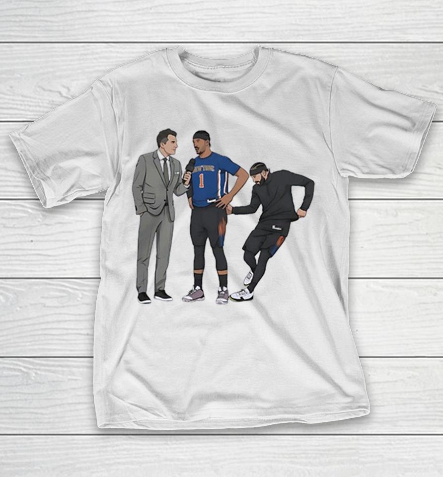 Jalen Brunson Josh Hart New York Knicks Basketball Pickpocketing Nba Funny Shirts 1 Jalen Brunson Josh Hart New York Knicks Basketball Pickpocketing Nba Funny Shirts